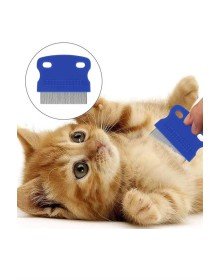 Kedi Köpek Tüy Bit Pire Toplayıcı Toplama Temizleme Tarağı Tarak Seti 4'lü Set