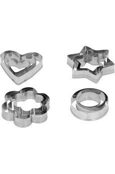 Kek Kalıbı - Bisküvi Kalıbı - Fondan Kalıbı 12 Adet Kek Kalıbı - Bisküvi Kalıbı - Fondan Kalıbı 12 Adet