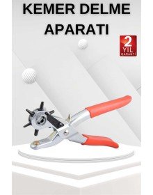 Kemer Delme Makinesi Aleti Kemer Delme Pensi Kumaş Kemer Ayakkabı Deri