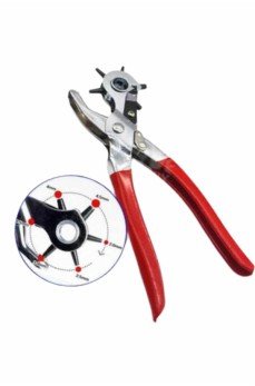 Kemer Delme Pensesi 6 Farklı Boyutta Kemer Delici Ev Deri Kemer