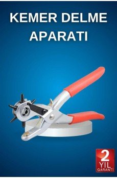 Kemer Delme Pensesi Deri Delici Pensi Zımba 6 Farklı Boyutta