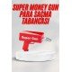 Kırmızı Parti Oyuncağı Para Saçma Fırlatma Tabancası Makinesi Super Money