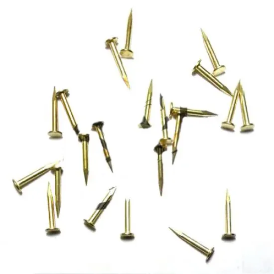 Klips, Menteşe, Ayağı Çivisi 9mm Çelik - Sarı 100gr Klips, Menteşe, Ayağı Çivisi 9mm Çelik - Sarı 100gr