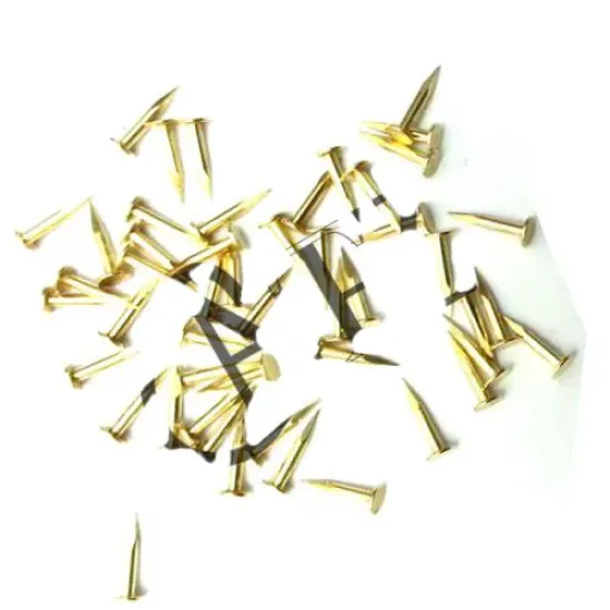 Klips, Menteşe, Ayağı Çivisi 7mm Çelik - Sarı 10gr Klips, Menteşe, Ayağı Çivisi 7mm Çelik - Sarı 10gr