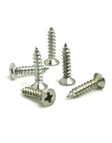 Klips, Menteşe, Ayak, Ağaç, Sunta Vidası 2,2x13 mm - Nikel 100 Adet