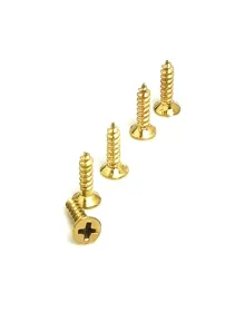 Klips, Menteşe, Ayak, Ağaç, Sunta Vidası 2,2x9,5mm - Sarı 100 Adet