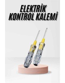Kontrol Kalemi Çift Başlıklı Şeffaf Elektrik Testi Değişken Uçlu