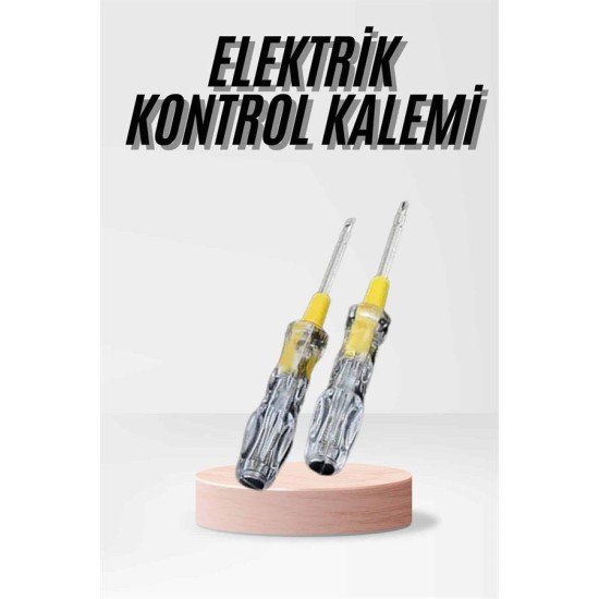 Kontrol Kalemi Çift Başlıklı Şeffaf Elektrik Testi Değişken Uçlu Kontrol Kalemi Çift Başlıklı Şeffaf Elektrik Testi Değişken Uçlu