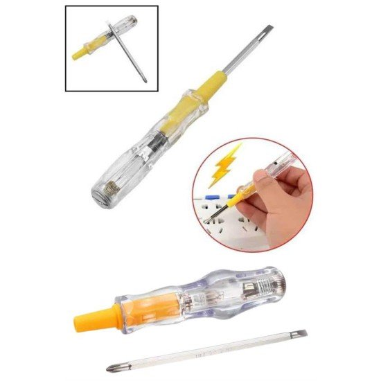 Kontrol Kalemi Çift Başlıklı Şeffaf Elektrik Testi Değişken Uçlu Kontrol Kalemi Çift Başlıklı Şeffaf Elektrik Testi Değişken Uçlu