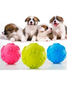 Köpek Isırma Topu Pati Desenli 1291