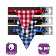 Köpek Tasması Fular Şeklinde Köpek Tasması Fular Şeklinde