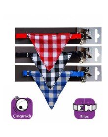 Köpek Tasması Fular Şeklinde