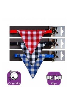 Köpek Tasması Fular Şeklinde