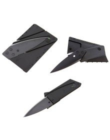 Kredi Kartı Şeklinde Katlanır Kolay Taşınır Kamp Yardımcı Kiti