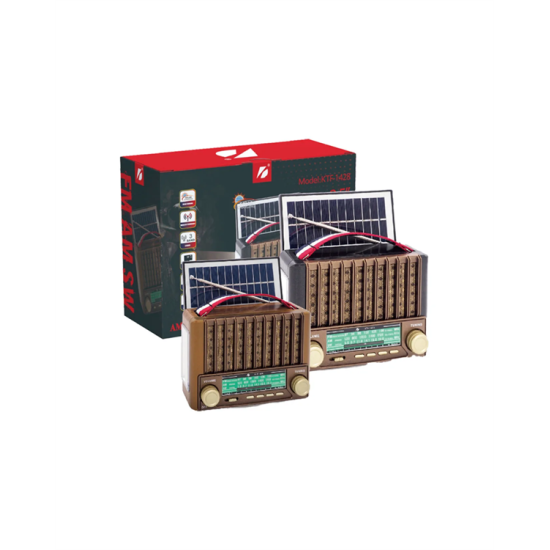 KTF-1428 Güneş Enerjili Bluetooth Hoparlör