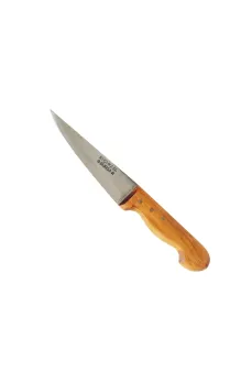 Küçükata Bursa Kalın Sivri Kasap Bıçağı No:4, 20 cm - Ahşap Sap