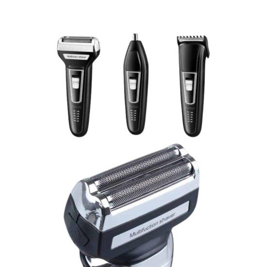 Kulak Burun Kıl Kesme Ense Yanak Tıraş Seti 3 Başlıklı Profesyonel Kulak Burun Kıl Kesme Ense Yanak Tıraş Seti 3 Başlıklı Profesyonel