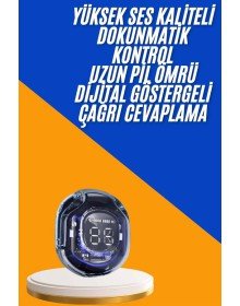 Kulak İçi Bluetooth Kulaklık ANC ENC Özellikli Şarj Göstergeli Kablosuz Kulaklık