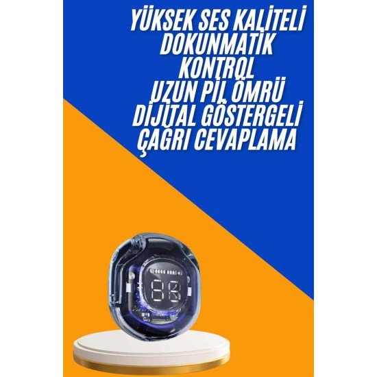 Kulak İçi Bluetooth Kulaklık ANC ENC Özellikli Şarj Göstergeli Kablosuz Kulaklık
