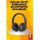 Kulak Üstü Bluetooth Kulaklık Ayarlanabiilir Uzun Pil Ömrü Kablosuz 5.0 Bluetooth