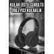 Kulak Üstü Kablosuz Bluetooth Kulaklık Gürültü Önleyici Ayarlanabilir