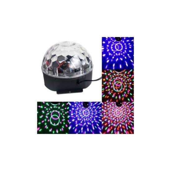 Kumandalı Kristal Led RGB Disko Topu Kumandalı Kristal Led RGB Disko Topu