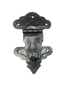 Kuyruklu Kilit, Sandık, Kutu Askısı - 36x60mm, Oksit, 100 Adet