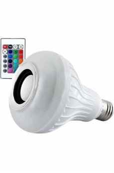 Lamba Hoparlör Ampül Görünümlü Renk Değiştirebilen Android ve İOS Uyumlu
