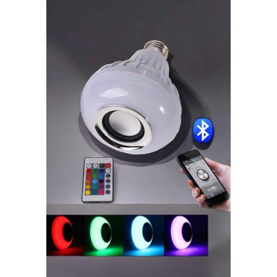Lamba Led Hoparlör Dayanıklı ve Uzun Ömürlü Bluetooth Hoparlör Lamba Led Hoparlör Dayanıklı ve Uzun Ömürlü Bluetooth Hoparlör