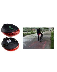 Lazer Güvenlik Şeritli Bisiklet Stop Lambası