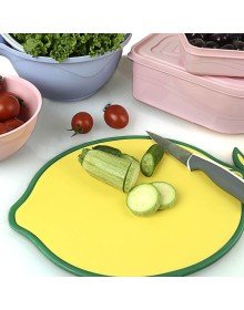 Limon Figürlü Kaydırmaz Kesme - Doğrama Panosu