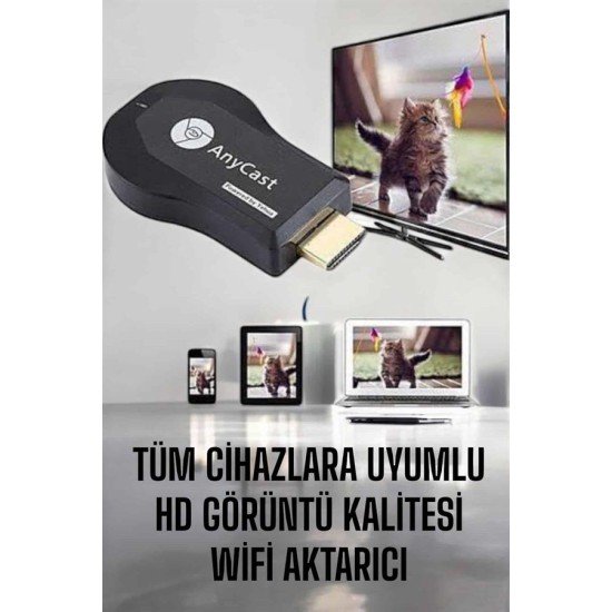 M9 Plus Kablosuz Görüntü+Ses Aktarıcı HDMI TV M9 Plus Kablosuz Görüntü+Ses Aktarıcı HDMI TV