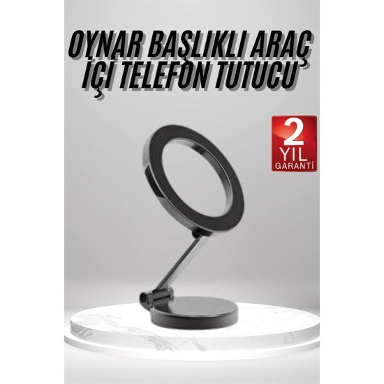 Magsafe Telefon Tutucu 360 Dönebilen Ayarlanabilir Araç İçi Tutucu Magsafe Telefon Tutucu 360 Dönebilen Ayarlanabilir Araç İçi Tutucu
