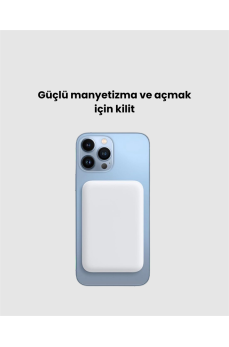 10.000 MAH MagSafe Manyetik Powerbank