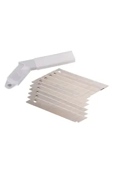 Maket Bıçağı - Falçata Ağzı - Yedeği Kalın 18mm - 100 Adet