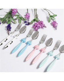 Mama Çatal Kaşık Seti - 18 cm - Mavi