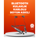 Manyetik Başlıklı Bluetooth Kulaklık – 120 Saat Şarjlı, Konforlu Tasarım