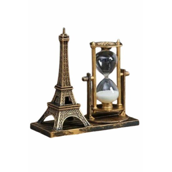 Masa Biblosu Dekoratif Süs Kum Saati Eyfel Kulesi Hediyelik Kum Saati Masa Biblosu Dekoratif Süs Kum Saati Eyfel Kulesi Hediyelik Kum Saati
