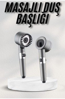 Masaj Etkili Turbolu Çok Fonksiyonlu Filtreli Duş Başlığı Yeni Nesil