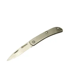 Metal Yerli Akarsu 15,5 cm Kamp / Outdoor Çakı  - Yarı Otomatik