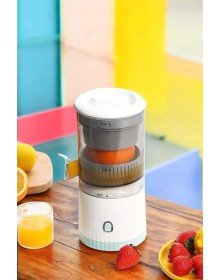 Meyve Sıkacağı USB Şarjlı Taşınabilir Çift Bıçaklı Güvenlik Kilidi