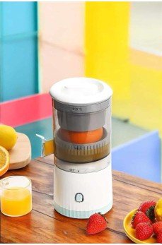 Meyve Sıkacağı USB Şarjlı Taşınabilir Çift Bıçaklı Güvenlik Kilidi