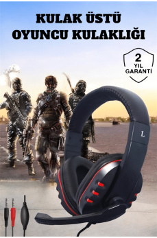Mikrofonlu, Gürültü Engelleyici ve Dayanıklı Kulaklık: Oyun Performansınızı Zirveye Taşıyın