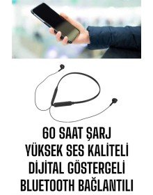 Mikrofonlu Kablolu Bluetooth Kulaklık Yeni Nesil Yüksek Ses Kaliteli