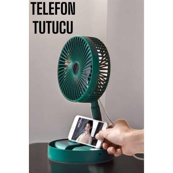 Mini Fan Soğutucu Telefon Tutucu Vantilatör