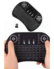 Mini Klavye  Pc Playstation Ledli Mouse Rgb Mouse Bluetooth Usb