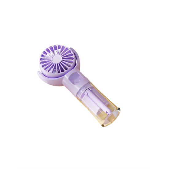 Mini Masaüstü ve El Tipi Buğu Fanı – Su Depolu, Şarj Edilebilir, Nemlendirici Özellikli