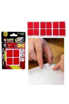 Montaj Bandı 2.5 KG - Çift Taraflı Hazır Kesilmiş Silikon Bant 12'li Montaj Bandı, Şeffaf