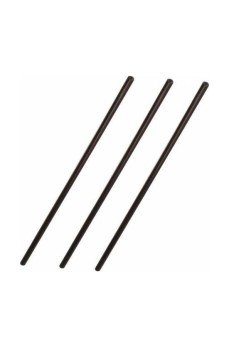 Mum Sıcak Silikon Siyah 6,2 mm  30 Cm 3 Adet