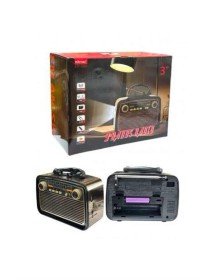 Müzik Kutusu Bluetooth Bağlantılı El Fenerli Nostaljik Tasarım Radyo